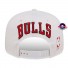 9Fifty Chicago Bulls Cappello - - Squadra Corona Bianca