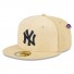 59Fifty Cappuccio -New York Yankees - New Era Rafia - Crema