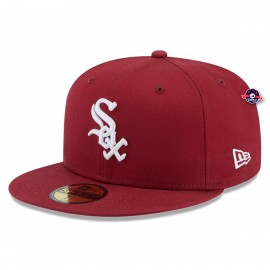 New Era Chicago White Sox 59Fifty Cap - - - Bordeaux