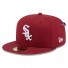 New Era Chicago White Sox 59Fifty Cap - - - Bordeaux