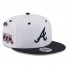 9Fifty Atlanta Braves Cappello - - Toppa corona bianca
