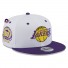 9Fifty Los Angeles Lakers Cappello - - Toppa corona bianca