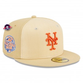 59Fifty Cappuccio -New York Mets - New Era Rafia - Crema