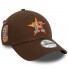 9Forty - Houston Astros - Toppa del 50° anniversario - Marrone
