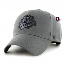 Chicago Blackhawks Snapback Berretto '47 - - MVP - Carboncino