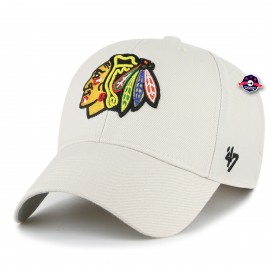 Chicago Blackhawks Cappuccio '47 - - MVP Bone - Avorio