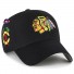 Chicago Blackhawks Cap '47 - - MVP Sure Shot - Nero 1
