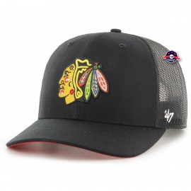 Chicago Blackhawks Trucker Cap '47 - - - Core Black
