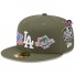 59Fifty Los Angeles Dodgers World Series Tappo - - - Olive