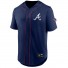Atlanta Braves Maglia MLB - - Maglia Navy