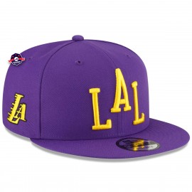 9Fifty Los Angeles Lakers City Edition Cap - - 2023 - Alternanza