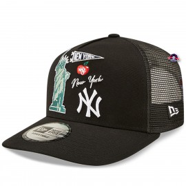 Trucker Cappello -New York Yankees - Grafica della città