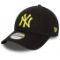 New Era Cappello -New York Yankees - 9Forty Nero - - campionato essential