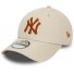 New Era Cappello -New York Yankees - 9Forty Crema - - campionato essential