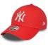 New Era Berretto -New York Yankees - Rosso - Donna - 9Forty