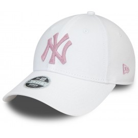 9Forty New Era Cappello -New York Yankees - Bianco - Donna - Logo metallico
