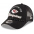 Kansas City Chiefs Cappello 9forty - - Campioni del Super Bowl LVIII - Parata Nera - New Era