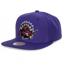 Toronto Raptors Cappellino Mitchell & Ness - - Squadra a terra - Viola