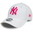 New Era Berretto -New York Yankees - Bianco - Donna - 9Forty