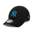 9Forty New Era Cappuccio -New York Yankees - League Essential - Bambino - Nero