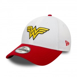9Forty New Era Cappellino - Bambino - Wonder Woman - Bianco