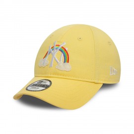 9Forty New Era Cappello -New York Yankees - Arcobaleno - Bambino - giallo