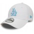 9Forty New Era Los Angeles Dodgers Cappellino - - Profilo della squadra - Bianco