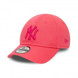 9Forty New Era Cappuccio -New York Yankees - League Essential - Bambino - Rosa