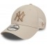 9Forty Trucker Berretto -New York Yankees - Campo di casa - Marrone chiaro