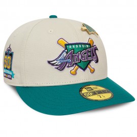 Cappello 59fifty a basso profilo - Anaheim Angels - Pine - New Era