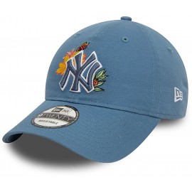 New Era Cappello 9Twenty - -New York Yankees - Floreale - Blu pastello