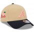 New Era Atlanta Braves 9Forty Cappuccio - - - Toppa laterale città - Cream Soda