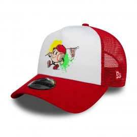 Trucker New Era Cappellino - Bambini - Mascotte - Rosso
