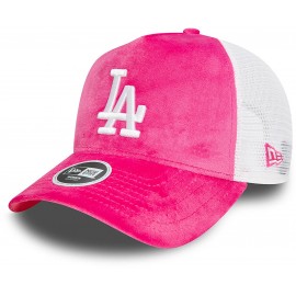 New Era Los Angeles Dodgers Cappello - - Velluto - Rosa - Donna - Trucker