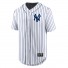 Maglia MLB - New York Yankees - Maglia gessata bianca