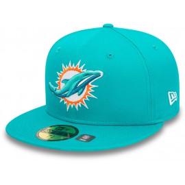 Miami Dolphins Cappellino 59FIFTY - - Blu turchese