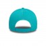 New Era 9Forty - Miami Dolphins - Cornice E - Blu turchese