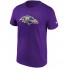 Baltimore Ravens Maglietta - - Logo primario - Fanatics - Viola