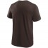 Cleveland Browns Maglietta - - Logo primario - Fanatics - Marrone