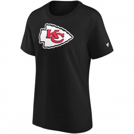 Kansas City Chiefs Maglietta - Logo primario - Fanatics - Nero