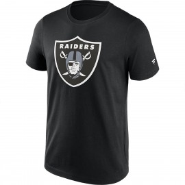 Las Vegas Raiders Maglietta - Logo primario - Fanatics - Nero