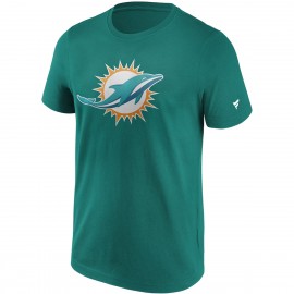 Miami Dolphins Maglietta - - Logo primario - Fanatics - Turchese