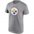 Pittsburgh Steelers Maglietta - Logo primario - Fanatics - Grigio
