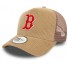 Boston Red Sox 9Forty Trucker Cappello - - Velluto a coste - - Beige