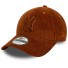 Cappello - New York Yankees - 9Forty Velluto a coste - - Marrone