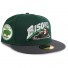 59Fifty Cappellino - Buffalo Bisons - Drop MiLB - Verde e grigio