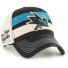 San Jose Sharks Trucker Cap '47 - - Boon Clean Up - Nero