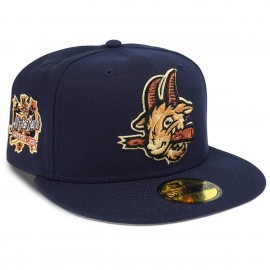 Cappello 59Fifty - Hartford Yard Goats - Drop MiLB - Blu Navy