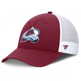 Cappello Fanatics - Colorado Avalanche - Authentic Pro - Trucker - Bordeaux