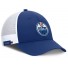 Cappello Fanatics - Edmonton Oilers - Authentic Pro - Trucker - Blu